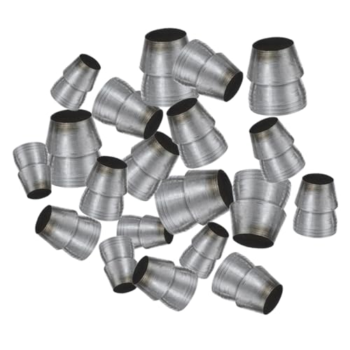 Homoyoyo Kit Cunei Di Ferro Manico Conico Per Martelli e Asce, Accessorio Di Sicurezza Portatile Per Rinforzo Manico, Set Da 20 Pezzi Per Giardinaggio e Lavori Domestici