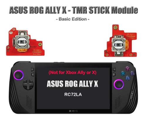 ElecGear TMR Joystick Module Replacement for ROG Ally X, Basic Edition PCB Assembly with TMR Hall Control Stick Laptop PC Repair Part - (Basic)