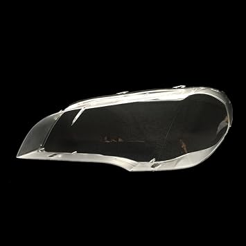 Car Headlight Cover Clear Lens Plastic Headlamp Shell Cover Replacement for BMW X5 E70 2008 2009 2010 2012 2013
