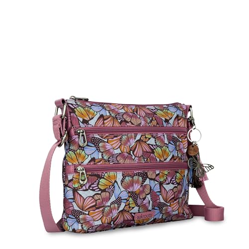 Image of The Sak Basic Crossbody Purse - Cross Body Handbag For Everyday & Travel - Zipper Closure & Adjustable Strap