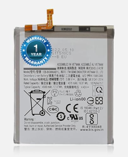 Image of EB-BG990ABY Battery for Samsung Galaxy S21 FE 5G SM-G990 Battrey with 1 Year** (D102)