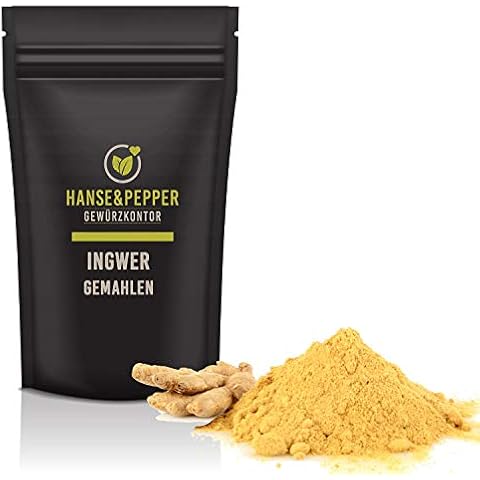 1kg Ingwerpulver Ingwer gemahlen Ingwer Wurzel Top Qualität - Greenline Serie Cover