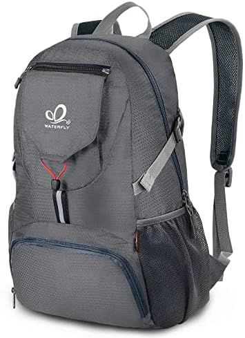 WATERFLY Hiking Travel Backpack Lightweight Camping Bags for Women & Men 1 WATERFLY Hiking Travel Backpack Lightweight Camping Bags for Women & Men