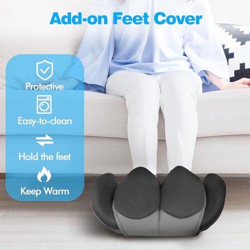 Ut Ultratech 8890C0304 Electric Shiatsu Foot Massager With Heat, Vibrating Massage Machine For Plantar Fasciitis, Neuropathy, Blood Circulation thumb #4