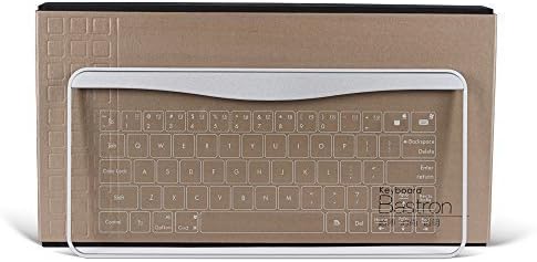 Ver.3 Gesture Function Transparent Touch Glass Keyboard with Mouse (Silver)