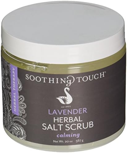 Soothing Touch Herbal Salt Scrub, Lavender - 20 Oz