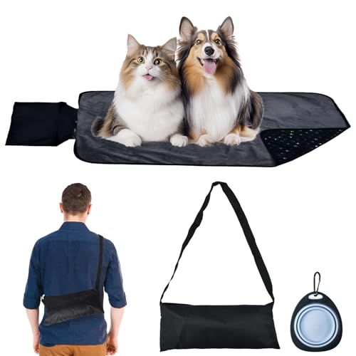 YBCCBY Tappetino Portatile per Cani e Animali Domestici,Tappeto Pieghevole per Cani,Coperta Pieghevole Impermeabile per Cani,Cuscino di Viaggio per Cane Pieghevole per Parco,Viaggio in Campeggio