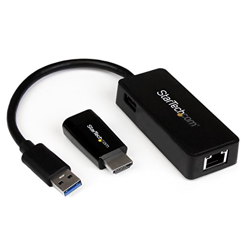 StarTech.com HPC14VGAUGEK - Juego de adaptadores HDMI a VGA y Ethernet Gigabit para HP Chromebook 14