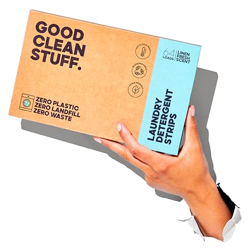 Good Clean Stuff Laundry Detergent Strips Sheets...