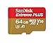 Produktbild SANDISK EXTREME PLUS MICRO SDXC UHS-I 64GB 100MB/s MEMORY CARD WITH ADAPTER