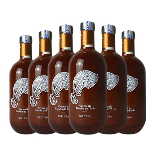 Crema de Licor Crema de Ratafia de l'Àvia 75 cl (Caja de 6 Botellas de 75 cl)