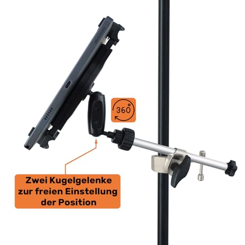 Soporte para tablet keepdrum IS803 para evitar caídas en mesa y trípode 3