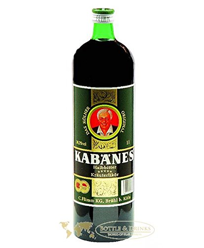 Flimm Kabänes halbbitter Kräuterlikör ( 1 x 700 ml Flasche )