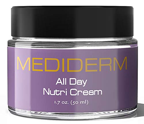 Mediderm Hydra All Day Nutri Protection Moisturizer Cream - Best Anti Aging Treatment for Men and Women, Safe for All Skin Types and Paraben Free