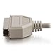 C2G 02301 IEEE-1284 DB25 Male to Centronics 36 Male Parallel Printer Cable, Beige (12 Feet, 3.65 Meters)