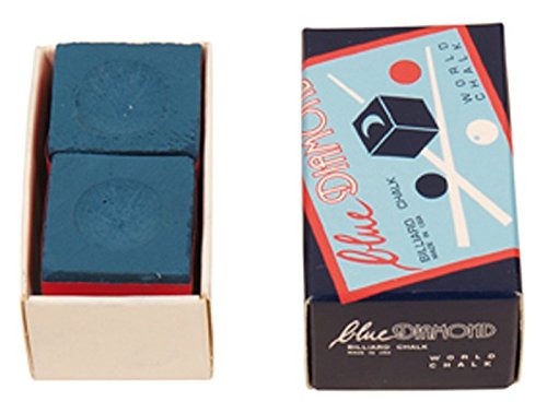 Manuel Gil Tiza Billar Blue Diamond Azul 2 unid