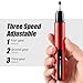 Karlak Reciprocating Detail Sander with 8pcs Sanding Head 3 Speed Adjustable Colorful Cordless USB Charging Electric Pen Sander with 12 Sheet Self-Adhesive Sandpaper and Storage Box