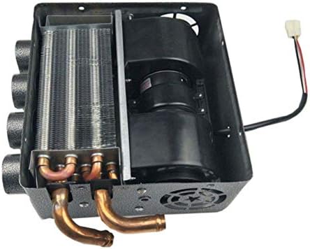 Auto 4 Port Underdash Compact Heater Kit 13X Copper Tube+Speed Switch Set for Truck Universal Trucks Minivans Excavators Harvesters Tricycles