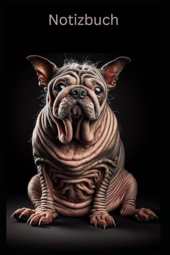 Der hässlichste Hund der Welt – Lustiges Hunde Notizbuch A5