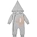 Produktbild Bebone Baby Strampler Jungen Mädchen Overall Babykleidung (9-12 Monate/95, Grau)