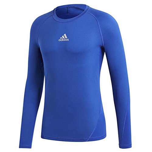 [アディダス] サッカー コンプレッション アルファスキン チーム ロングスリーブシャツ EVN55 メンズ ボールドブルー(CW9488) 日本 J2XO (日本サイズ4L相当)