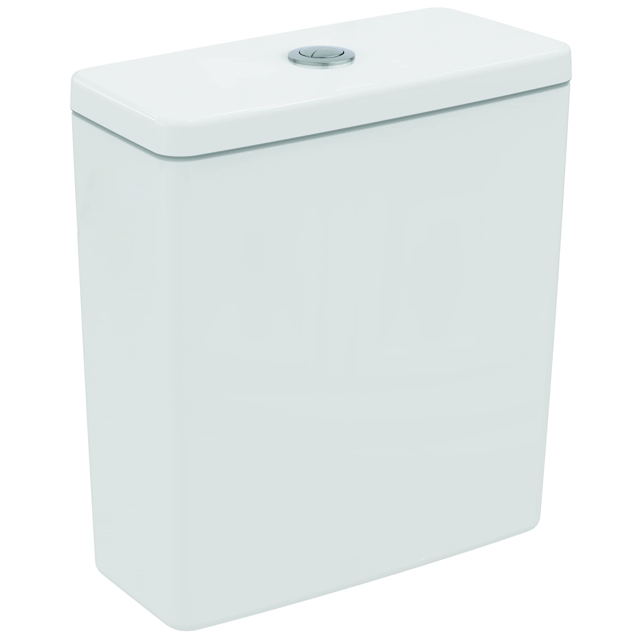 Ideal Standard - i.Life A Cassetta completa di batteria double flash (4,5/3 litri). Da abbinare alla vaso T452701 da ordinare separatamente, Bianco