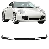 FREEMOTOR802 Compatible with 2001-2005 Porsche 996 Turbo 2002-2004 Porsche 996 Carrera 4S Front Bumper Lip, 996 Factory Style Black PU Spoiler Guard Splitter Valance Chin