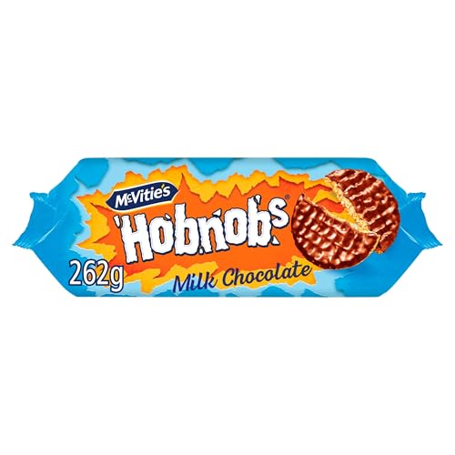 McVitie's Hobnobs Milk Chocolate Biscuits, 262 g (Pack of 1)
