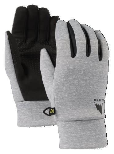 Burton Women's Touch-N-Go Glove Liner, Gray Heather, Medium