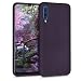 Produktbild kwmobile Case kompatibel mit Samsung Galaxy A50 Hülle - Schutzhülle aus Silikon metallisch schimmernd - Handyhülle Metallic Brombeere