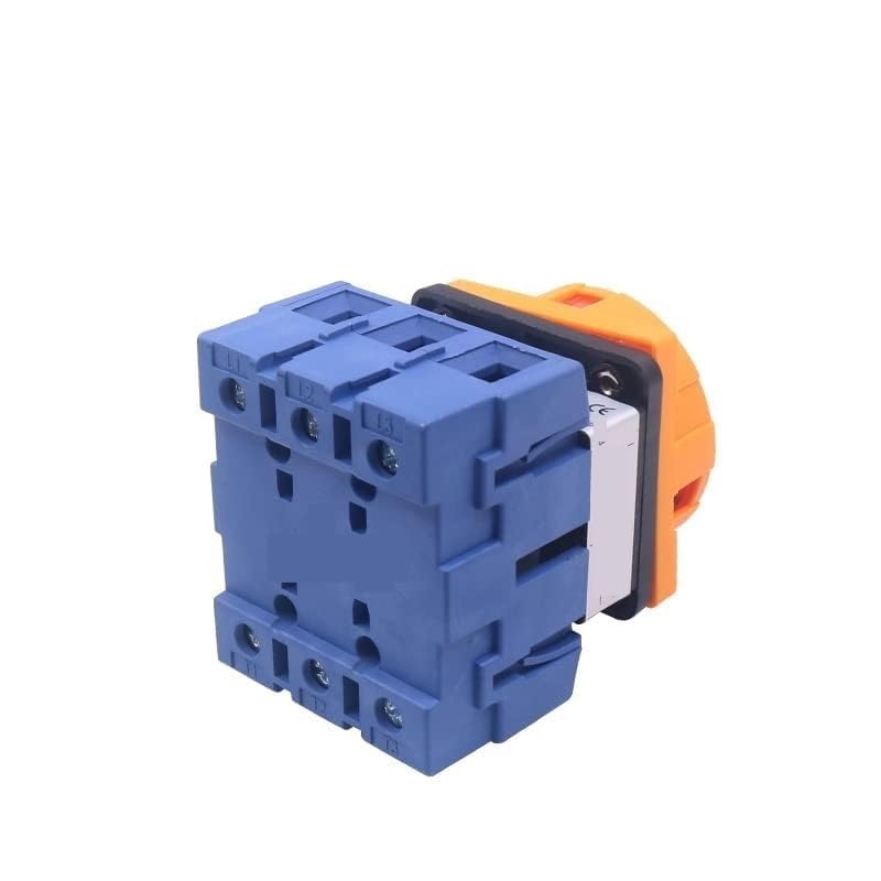 G-L-D11-100A/04 2-Speed, Power-Off, 3-Pole, Three-Phase Transfer Rotary Switch