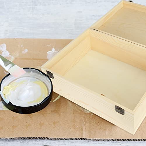 Dajave DJUS-WOODENBOX-1PCS-WD-211113 Unfinished Wooden Box thumb #6