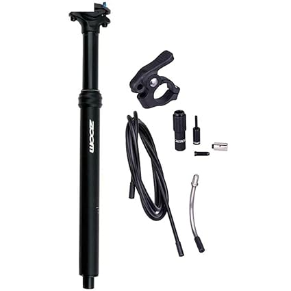 OFKLADE Bike Dropper Seatpost 400mm Internal Cable Routing Remote Seat Post 30.9mm