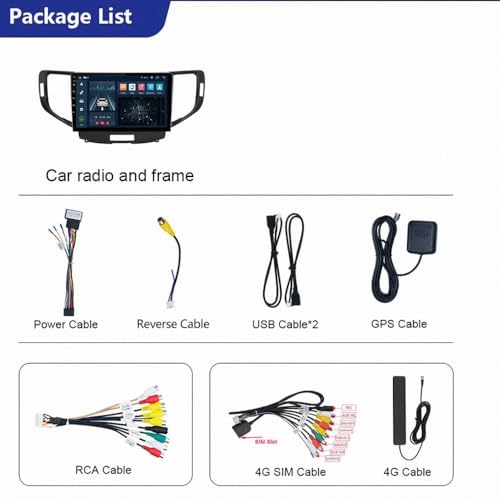 Radio coche con pantalla táctil Incell para Accord 8 que moderniza tu conducción con Mirror Link 2