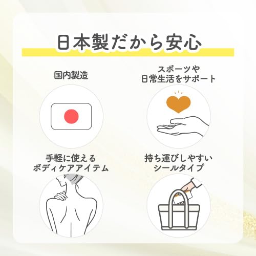 Amazon.co.jp: リ・ソビーム シールタイプ 30枚 日本製 健康ボディケア