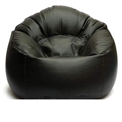 KJ Bean Bag Original XXXL Sofa Mudda Cover Black (Without Beans)