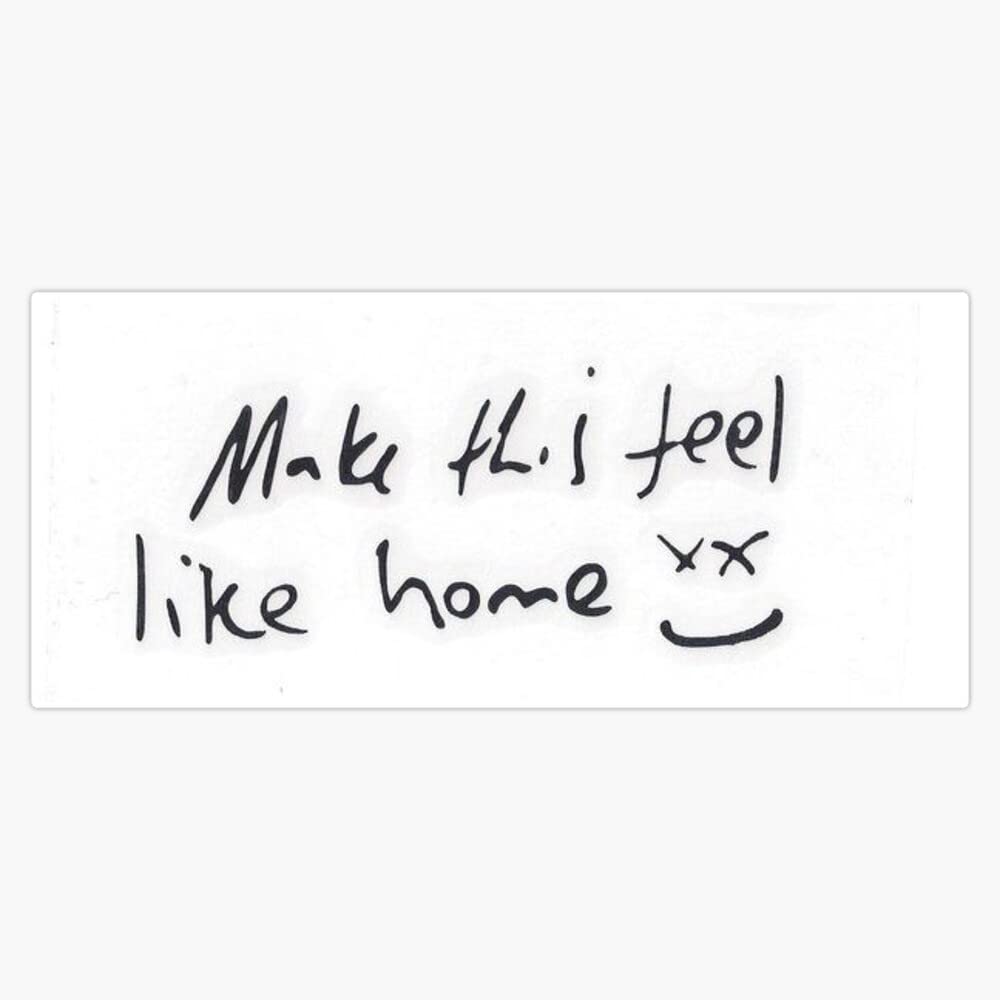 Louis Tomlinson - Make This Feel Like Home Bumper Sticker Vinyl Decal 5"