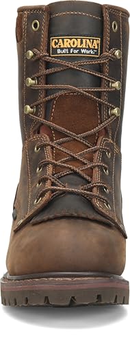 Image of Carolina 28 Series Soft Toe Waterproof Work Boots for Men - Electrical Hazard Safety Boots for Men - Removable AG7 Footbed for All-Day Comfort in Work Footwear