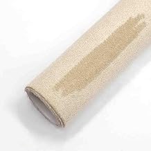 Adhesive-Backed Faux Suede Material, Luxury Alcantara Textile for Auto Refit, Roof Lining, Door Skins, Dash Panel and Pillar Trim Beige White,350x100cm