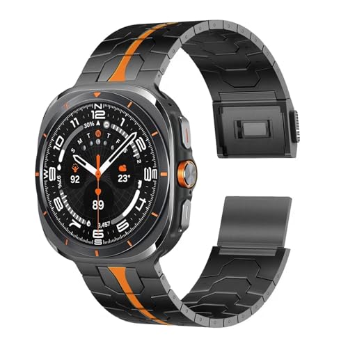 Bracelet de montre pour Samsung Galaxy Watch Ultra réglable sans espaces