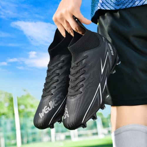 WEJIESS ¡Zapatos de Fútbol Estilo Alto, Suela de Clavos Potente, Domina el Campo - imagen 5