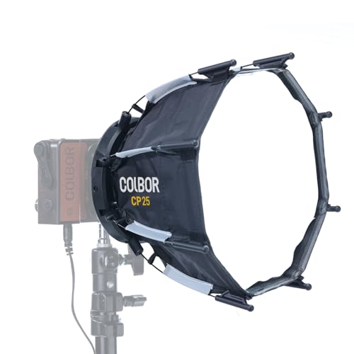 Amazon | ソフトボックス, COLBOR CP25 25cm パラボリック オクタゴン