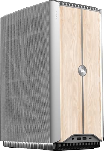 Image of Corsair ONE i500 Gaming PC - Liquid Cooled Intel Core i9-14900F CPU - NVIDIA GeForce RTX 4070 Super GPU - 32GB Vengeance DDR5 Memory - 1TB M.2 SSD - Wood Bright