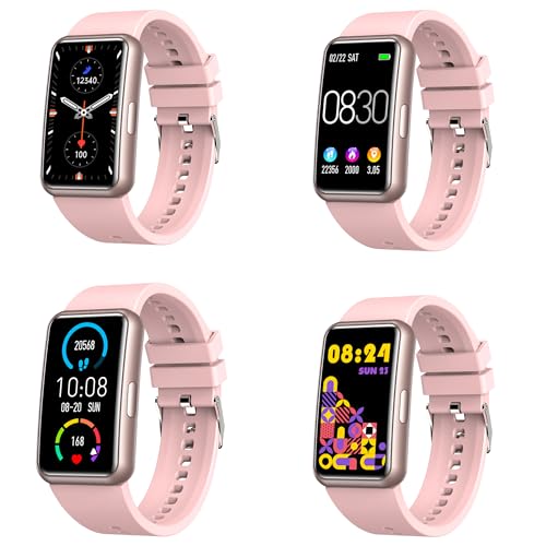 ABYX Montre Connectee Etna Rose Pourpre – vue 5