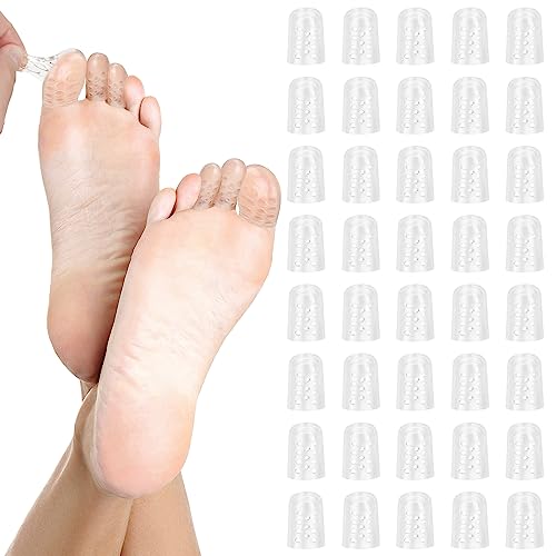 40 Piezas Protectores de Dedos Del Pie,Protector Dedos Pies Silicona,Protector Dedos Pie...