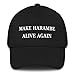 Make Harambe Alive Again Hat (Embroidered Dad Cap) RIP Harambe Zoo Gorilla He Dindu Nuffin Black