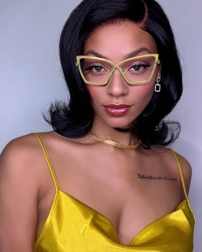 Image of VOOGLAM Butterfly Blue Light Glasses for Women Anti Eyestrain Dry Eyes Computer Phone TV Eyewear Felicja