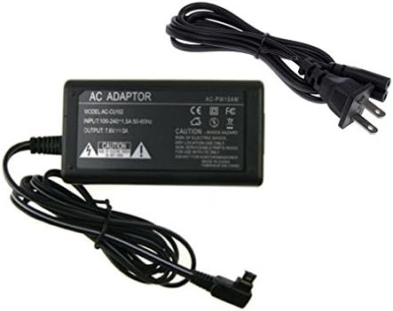Globalsaving AC Adapter for Sony 4K NXCAM Camcorder NEX-FS700 3A Power Supply ac Adapter Cord Cable Charger