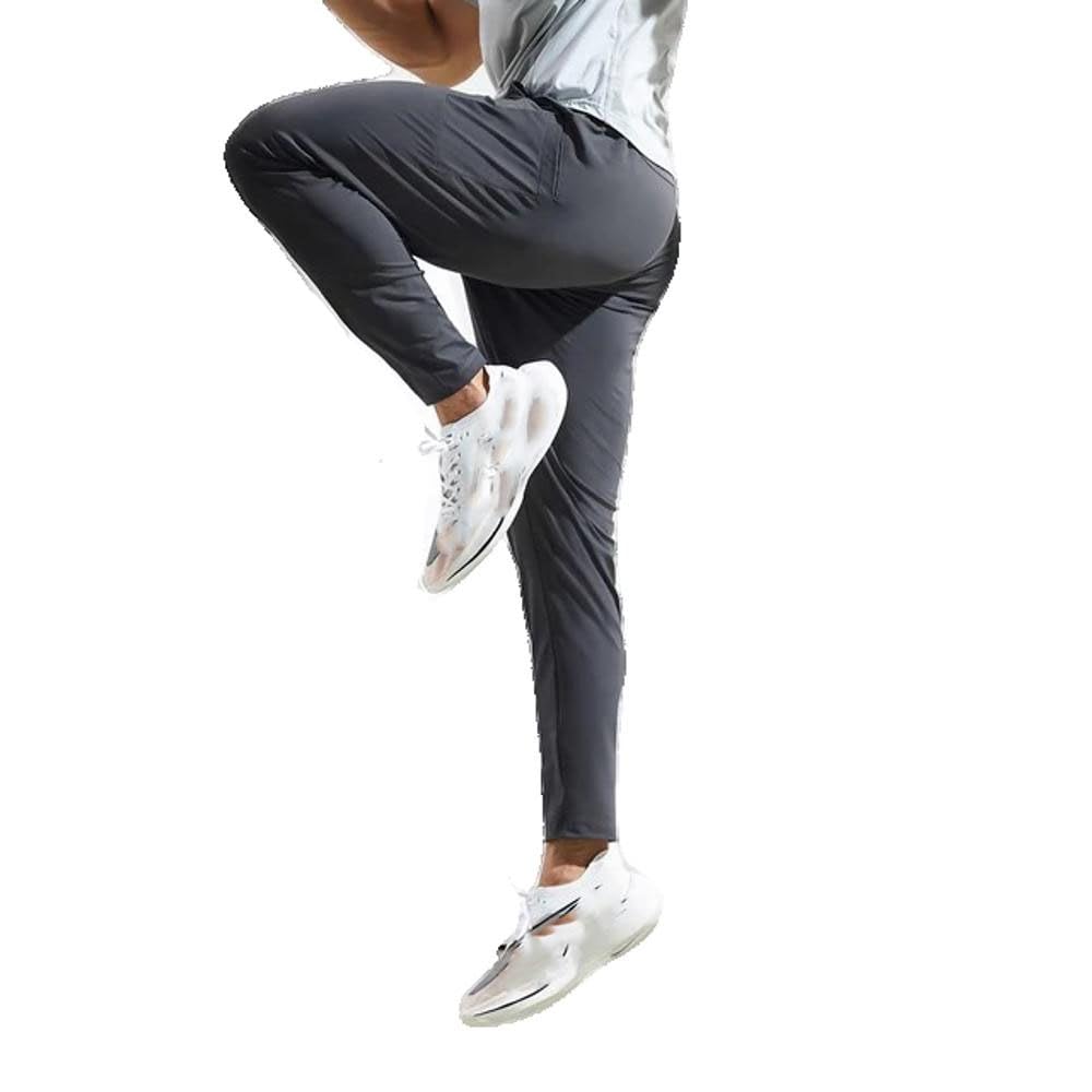 Men Running Pants Sportswear Jogging Sweatpants Quick Dry Thin Elastic Trousers Training Sport Men