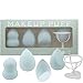 Esponja Maquillaje Makeup Sponge Beauty Blender Conjunto 4 + 1PCS Super suave Sin polvo Maquillarse Borla para empolvarse con soporte de almacenamiento Mojado y seco Herramientas de mezcla